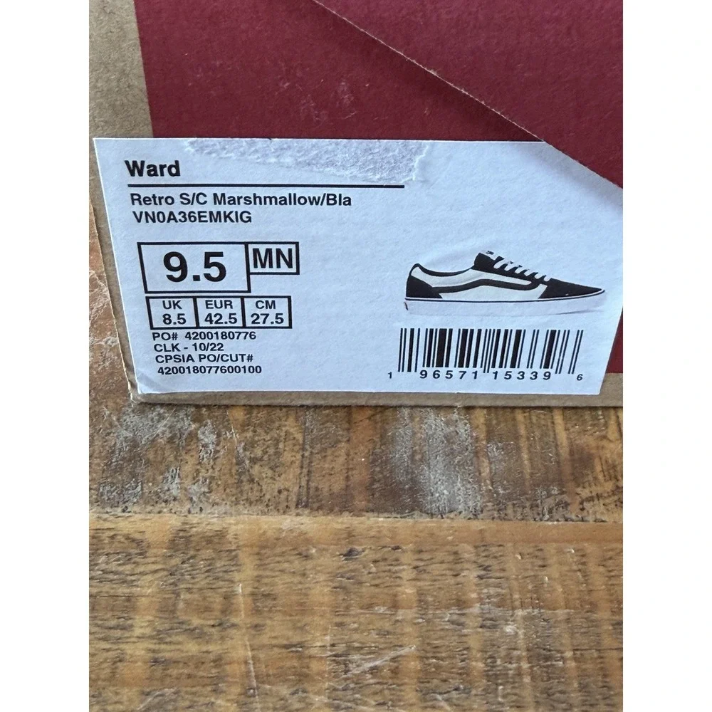 Vans ward retro